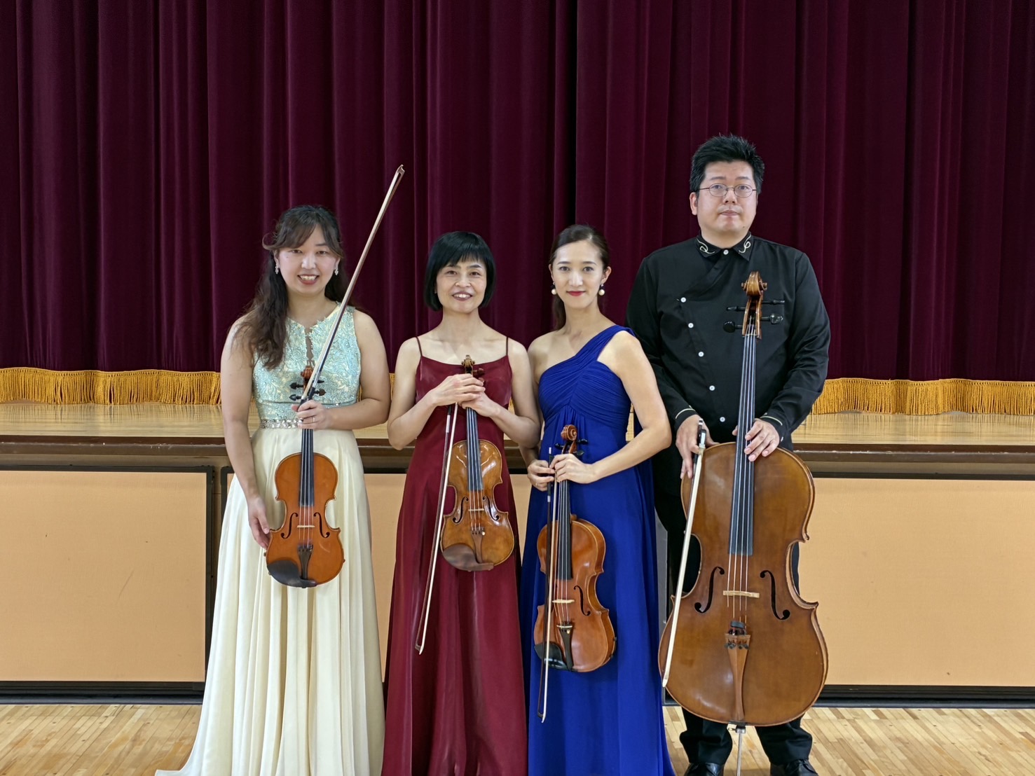 板橋区立成増小学校での音楽鑑賞教室